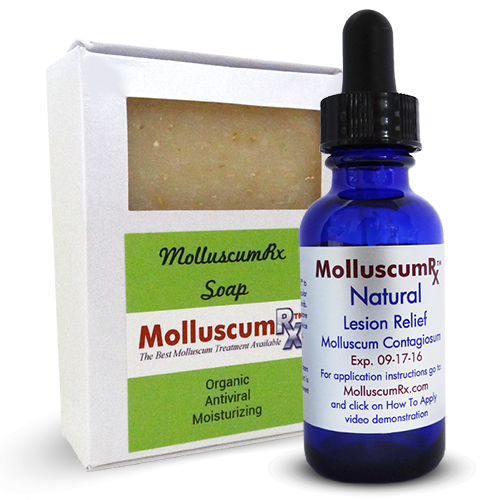 MolluscumRx - Soap & 1 Bottle