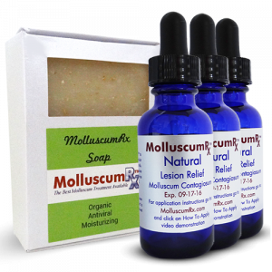 MolluscumRx - Soap & 3 Bottles